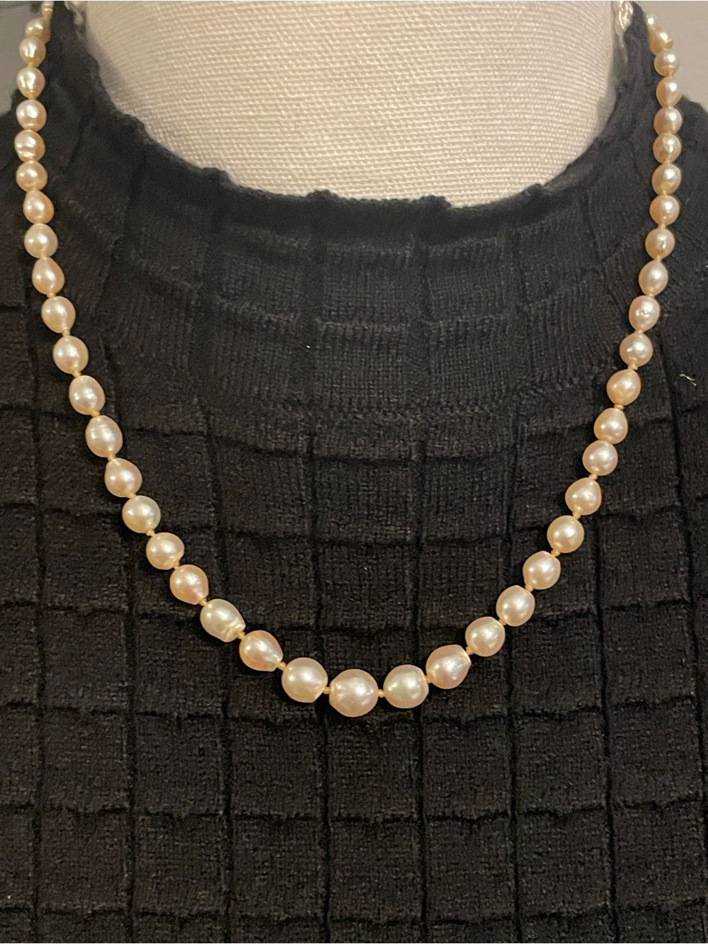 Vintage Pearl Necklace